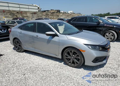 2019 Honda Civic Sport из США, поврежденный, VIN 19XFC2F89KE025810